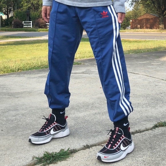 polyester adidas track pants